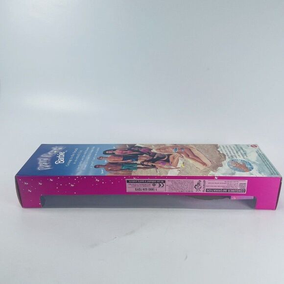 1997 Pearl Beach Barbie Doll Magic Ring Mattel Blue Bathing Suit New in Box - Picture 7 of 9